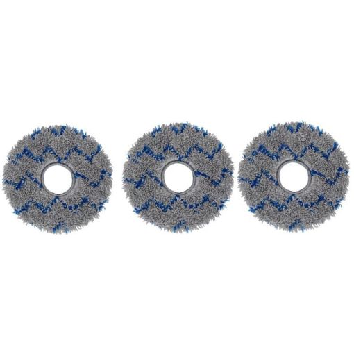 ECOVACS Deebot T30 Pro/MAX Sweeper Accessories - 3 Gray Wave Wipes - 1