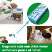 5pcs Filter Pack for Cate Mate Pet Fountain Multi-Cycle Cartridge Blue - 3