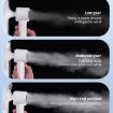Bladeless Mini Handheld Fan - 100-Gear High Speed, Digital Display (Black) - 5