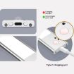 Rechargeable 40cm Motion Sensor Light Bar with Remote - Silver Cabinet Lamp - 7