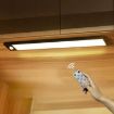 Rechargeable 80cm Motion Sensor Light Bar with Remote - Black Cabinet Lamp - 2