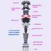 Dyson V7/V8 Vacuum Cyclone Sound Isolation Cotton Replacement - 5