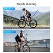 TELESIN Camera Double Clip Clamp 360 Rotating Handlebar Mount Black - 9