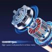 SUITU YMG-826 Turbo Fan Blow Suction Camping Handheld Hair Dryer - 7