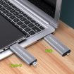 NVMe/SATA M.2 10Gbps USB3.1 Gen2 Hard Drive Enclosure USB + Type-C - 4