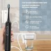 3-in-1 Electric Toothbrush & Water Flosser with 180mL Tank (Black) - 6