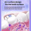 Rechargeable Sonic Electric Toothbrush - Custom Mode, Antibacterial Heads - 5