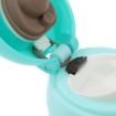 Reusable Wine Red Coffee Cup Lids - Leak-Proof Locking for Tumblers - 4