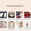 Spiral Wave Aromatherapy Candle Mold DIY Diffuser Stone Ornament 3A ZL-513 - 6