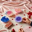 Layered Flower Rhythm Candle Silicone Mold for DIY Aromatherapy ZW-346 - 3