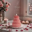 Rose Cake Scented Candle Silicone Mold DIY Soap & Diffuser Stone Mold - 3