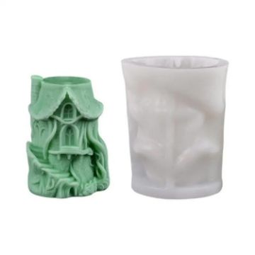 Castle Scented Candle Silicone Mold C ZL-954 - 1