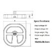 FLX-5210 Charging Base for Braun Series 1/3/5/6/7/8/9 Charger Silver - 5