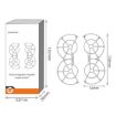 DJI NEO Sunnylife NE-KC863 Paddle Blade Cover Anti-Collision Ring Gray - 9
