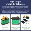 Yahboom 2DOF Servo Electric Platform for Robot Car - Green - 8