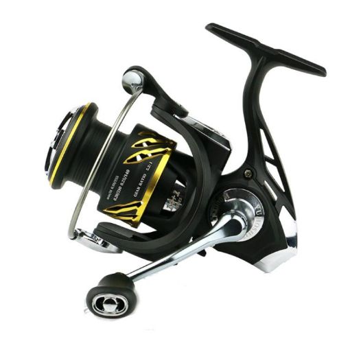 YUMOSHI LP2000M Metal Spinning Fishing Reel 5.2:1 High-Speed Gear Ratio - 1