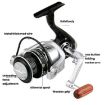 YUMOSHI OE3000 Metal Spool Fishing Reel, 5.2:1 Gear, Foldable Handle - 4
