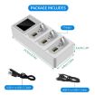 DJI Flip Drone YX 3-Channel Battery Charger with LCD Screen Hub - 7