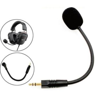 Havit H2002D Headset Replacement Microphone 3.5mm TRS Boom Mic 4.0x160mm - 1