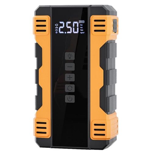 SUITU ST-9645 Universal Car Emergency Starter - Black Yellow - 1