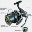 YUMOSHI TC9000 All-Metal Spinning Reel, Zero Backlash, 4.7:1 Gear Ratio - 4