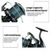 YUMOSHI TC10000 All-Metal Spinning Reel, Zero Backlash, 4.7:1 Gear Ratio - 8