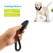 Pet Training Clicker & Dog Whistle with Wristband - Black, 2 in 1 - 4