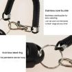 Pet Training Clicker & Dog Whistle with Wristband - Black, 2 in 1 - 7