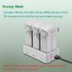 YX 3-Way Battery Charger for DJI Mini 4/3/3 Pro - Charging Hub No Plug - 4