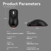 MKESPN Tri-Mode Wireless Gaming Mouse, 24000 DPI, RGB, Rechargeable, Black - 9