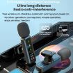 H68 3 In 1 Wireless Lapel Microphone - Noise Reduction for Video & Mobile - 2