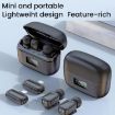 Type-C Dual Microphone Wireless Finger Clip Bluetooth Mic (Black) - 4