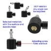 Universal Mini Ball Head Adapter: 1/4" Female to Male Tripod Mount 70 Characters - 5