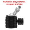Universal Mini Ball Head Adapter: Q3-B M4 Female to 1/4 Male Tripod Mount - 3