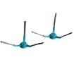 Conga 4090/5090 Robot Vacuum Side Brush Replacement - 2 Pairs - 2