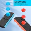 Nintendo Switch 2 Silicone Joystick & Key Cap Set (Orange+Blue)  - 5
