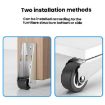 Vertical/Side Mount Pulley Wheels for Furniture & Sliding Doors - Orange - 4