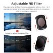 DJI Osmo Pocket 3 aMagisn Magnetic ND1000 Filter Lens Adjustable - 8