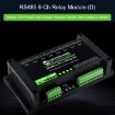 Waveshare Modbus RTU 8-Channel RS485 Relay Module, 7-36V Power Supply - 2