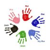 Non-Toxic Baby Handprint Footprint Clay Souvenirs Toy Gifts (Blue) - 6