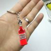 Fashion Metal Keyring Car Keychain Set - 2 PCS Auto Key Ring - 7