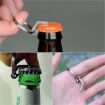 Titanium EDC Mini Bottle Opener Keyring Pocket Tool for Outdoor Camping - 2