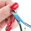 Rainbow Nail Cuticle Nipper Cutter Clipper Scissor Manicure Tool - 2