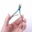 Rainbow Nail Cuticle Nipper Cutter Clipper Scissor Manicure Tool - 3