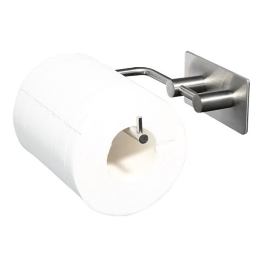 304 Stainless Steel Self-Adhesive Tissue Rack Toilet Paper Holder RD9181 - 1