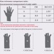 Hemp Gray Half Finger Arthritis Pressure Gloves, Size M - Breathable Sports - 7