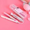 Mini Professional Hair Tools Travel Straightening Irons - White Rabbit - 3