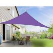 Triangle Sunshade Canopy 4x4x4M - Outdoor Sun Protection, Random Color - 3