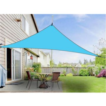 Triangle Sunshade Canopy, 6X6X6M, Random Color, Outdoor Sun Protection - 1