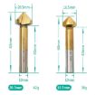6 In 1 Chamfering Knife Woodworking Cutter with Iron Box (White Diamond) - 4